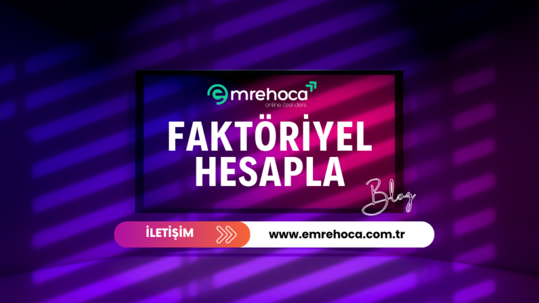 Faktöriyel Hesapla